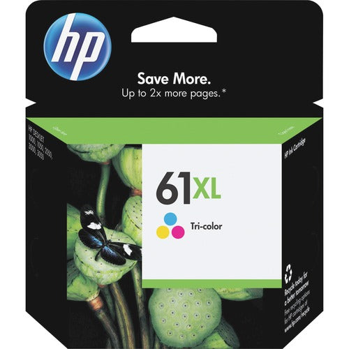 HP HEWCH564WN 61XL (CH564WN) Original Inkjet Ink Cartridge - Cyan, Magenta, Yellow - 1 Each