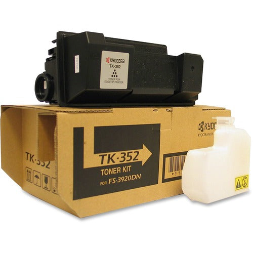 Kyocera KYOTK352 TK-352 Original High Yield Laser Toner Cartridge - Black - 1 Each