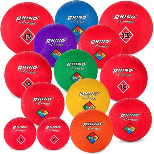 Champion Sports CSIUPGSET1 Mixed Playground Ball Set