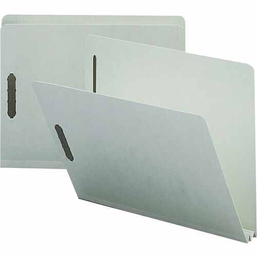 Nature Saver NATSP17215 Pressboard Fastener Folder - Letter - 8 1/2" X 11" Sheet Size - 2" Expansion - 2 Fastener(S) - 2" Fastener Capacity For Folder - 25 Pt. Folder Thickness - Pressboard - Gray - Recycled - 25 / Box