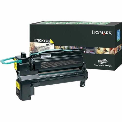 Lexmark LEXC792X1YG C792X1Yg Extra High Yield Return Program Toner Cartridge - Laser - 1 / Each