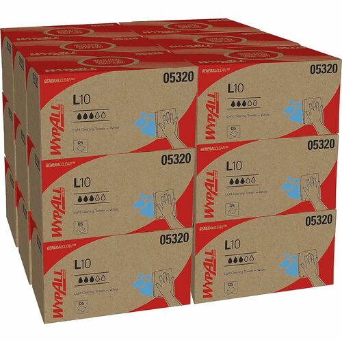 Wypall KCC05320 GeneralClean L10 Light Cleaning Towels