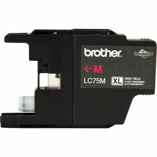 Brother BRTLC75M Innobella LC75M High Yield Inkjet Ink Cartridge - Magenta - 1 Each