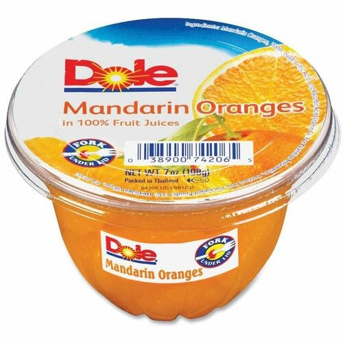 Dole DFC74206011 Mandarin Oranges Fruit Cups