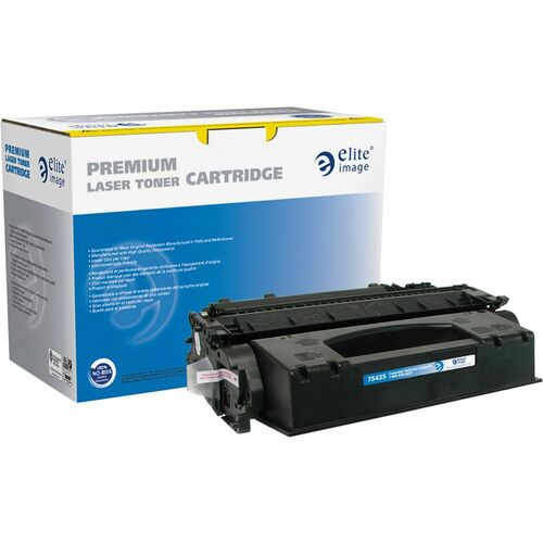 Elite Image ELI75435 Remanufactured High Yield Toner Cartridge Alternative For Hp 05X (Ce505X) - Laser - 6500 Page - 1 Each