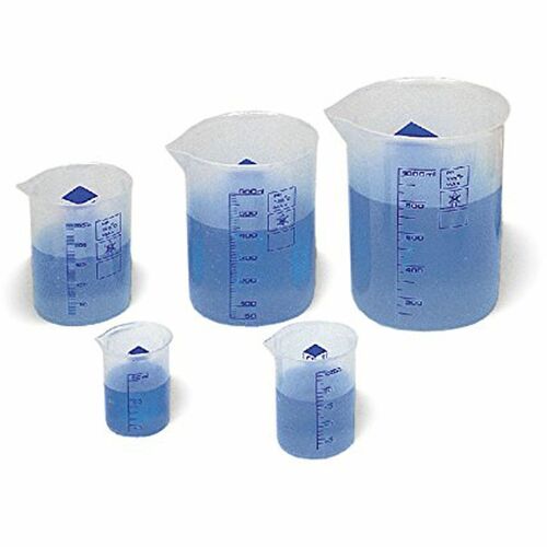 Learning Resources LRNLER0306 Graduated Plastic Beakers