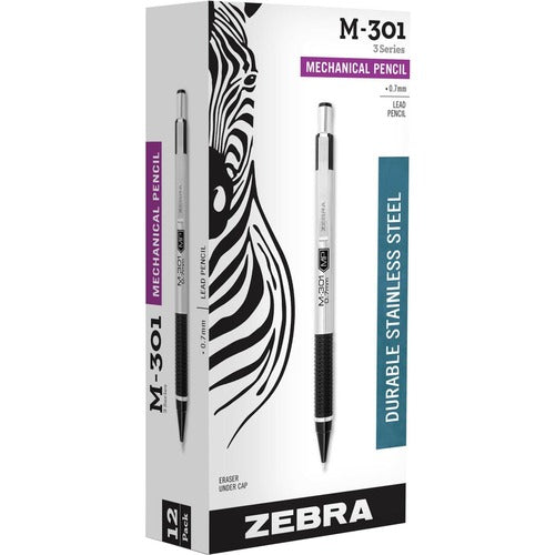 Zebra ZEB54310 STEEL 3 Series M-301 Mechanical Pencil