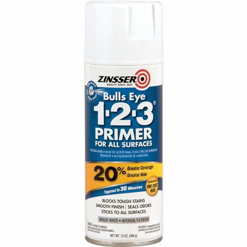 Rust-Oleum RST2008 Bulls Eye 1-2-3 Water-Based Primer