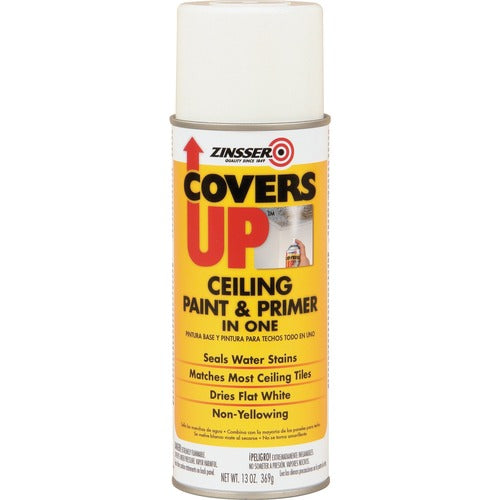 Zinsser RST3688 COVERS UP Ceiling Paint/Primer in One
