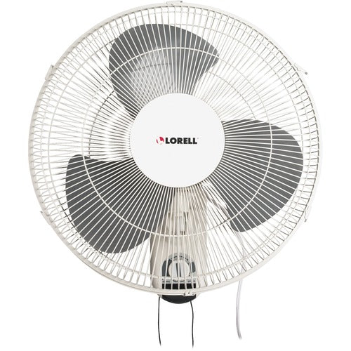 Lorell LLR49256 Pull-chain Wall-Mounting 3-speed Fan