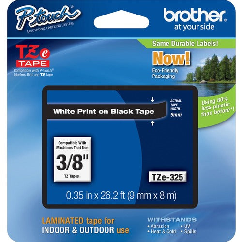 P-touch BRTTZE325 TZe Laminated Tape Cartridge