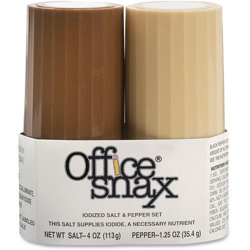 Office Snax OFX00057 Salt and Pepper Shaker Set