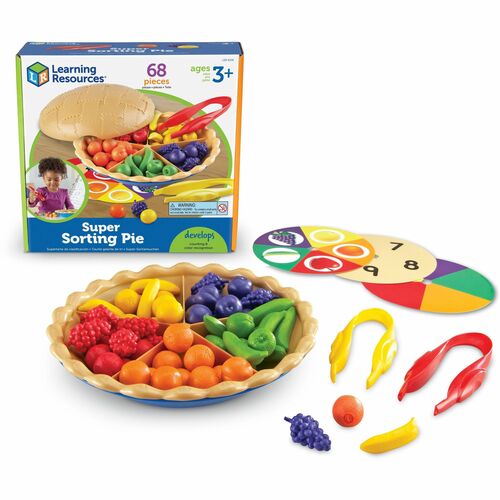 Learning Resources LRNLER6216 Super Sorting Pie