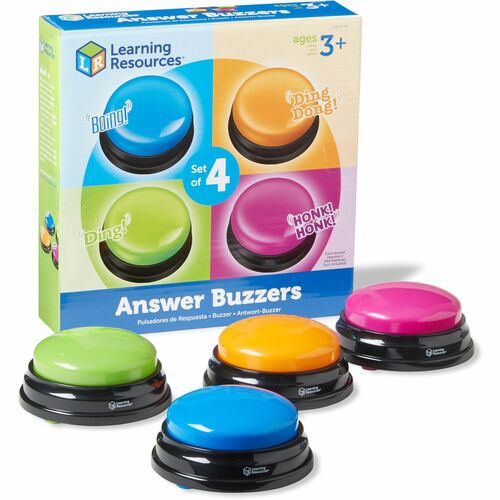 Learning Resources LRNLER3774 Answer Buzzers Set