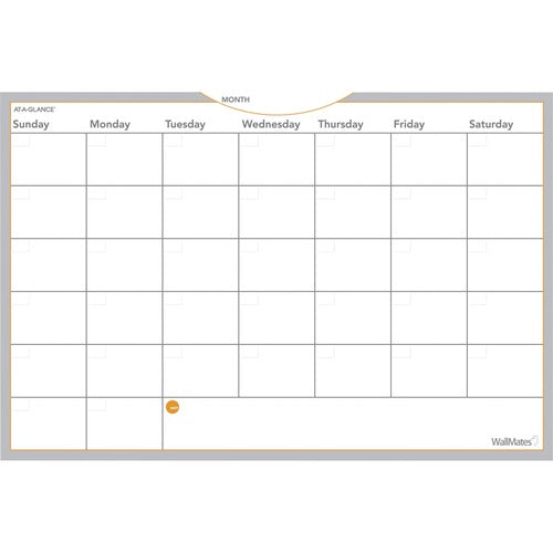 At-A-Glance AAGAW602028 WallMates Monthly Planning Surface
