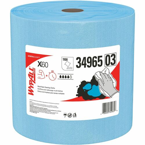 Wypall KCC34965 GeneralClean X60 Multi-Task Cleaning Cloth Jumbo Roll