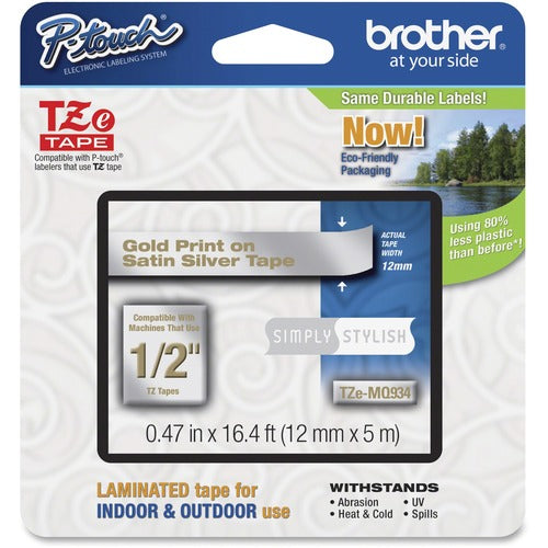 P-touch BRTTZEMQ934 TZe Laminated Tape