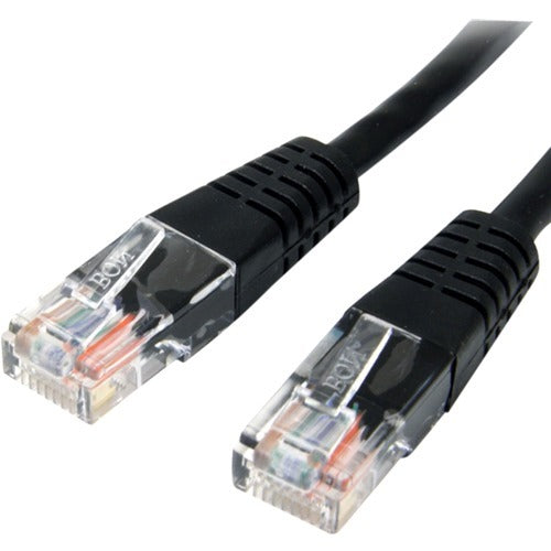 StarTech.com STCM45PATCH10BK 10ft Black Molded Cat5e UTP Patch Cable