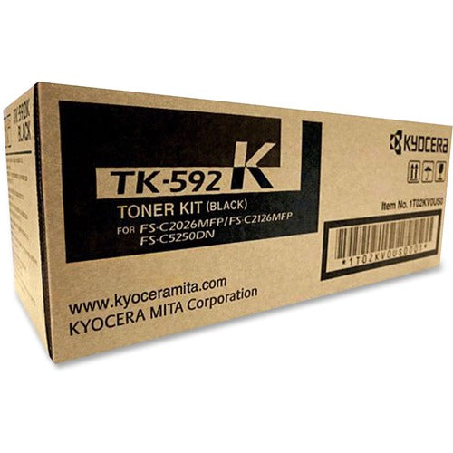 Kyocera KYOTK592K Tk-592K Original Toner Cartridge - Black - Laser - 7000 Page - 1 / Each