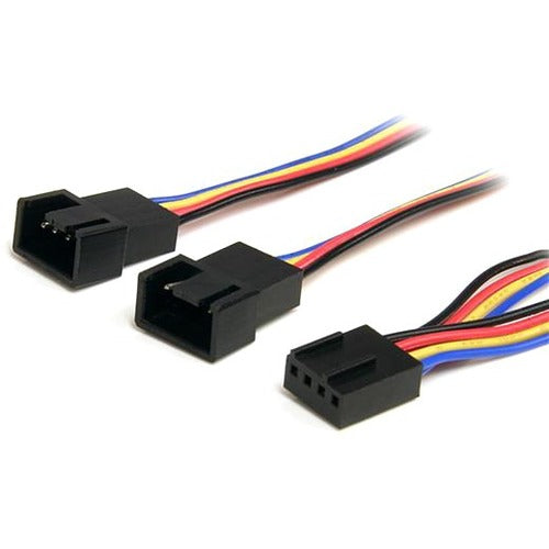 StarTech.com STCFAN4SPLIT12 12in 4 Pin Fan Power Splitter Cable