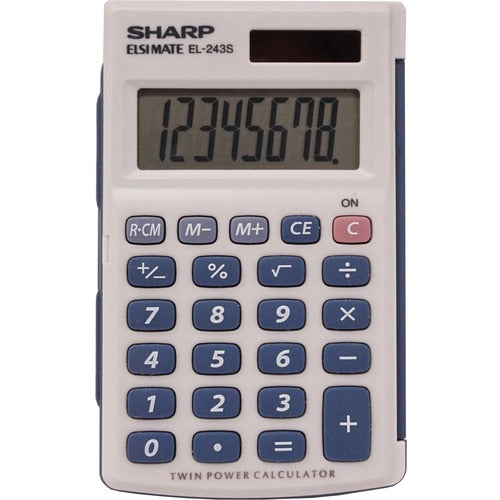 Sharp Calculators SHREL243SB Handheld Calculator with Hard Case