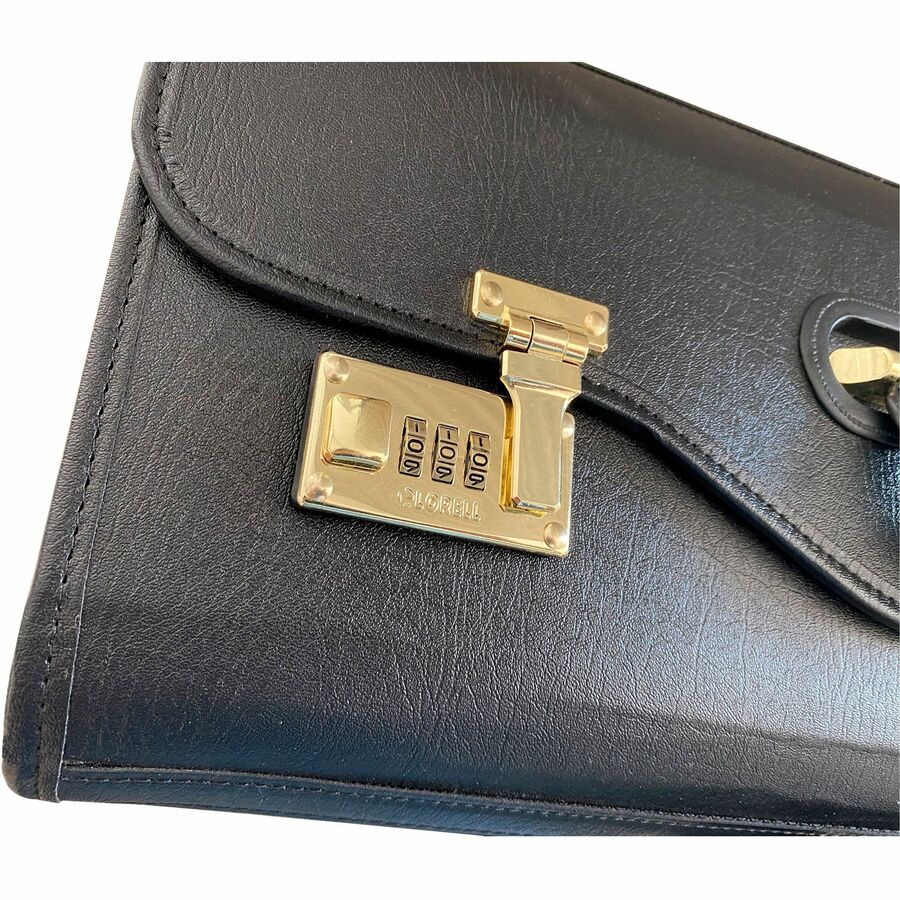 Lorell LLR61613 Travel/Luggage Case (Roller) Travel Essential, Book, File Folder - Black