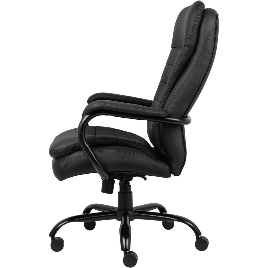 Lorell LLR62624 Big & Tall Double Cushion Executive High-Back Chair