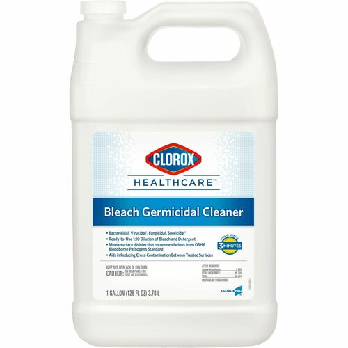 Clorox CLO68978 Healthcare Bleach Germicidal Cleaner Refill