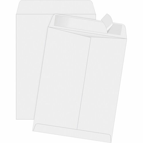 Quality Park QUA44834 Redi-Strip Catalog Envelope - Catalog - 11.50" Width X 14.50" Length - 28 Lb - Peel & Seal - Wove - 100 / Box - White