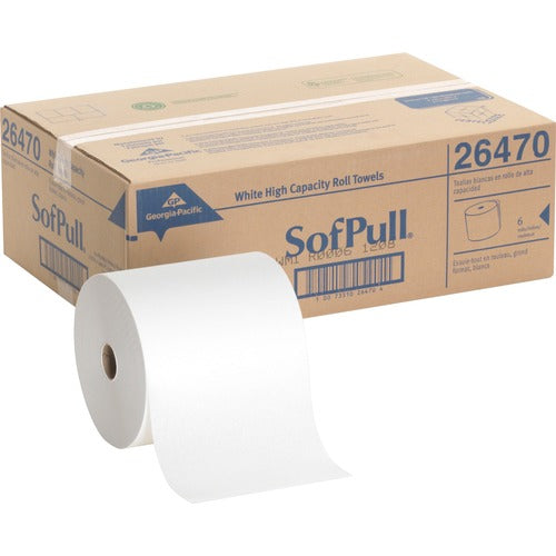 SofPull GPC26470 Mechanical Recycled Paper Towel Rolls