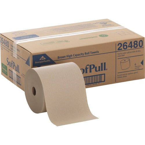 SofPull GPC26480 Mechanical Recycled Paper Towel Rolls