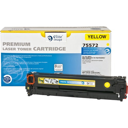Elite Image ELI75572 Remanufactured Toner Cartridge Alternative For Hp 128A (Ce322A) - Laser - 1300 Page - 1 Each