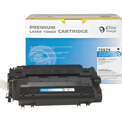 Elite Image ELI75574 Remanufactured High Yield Toner Cartridge Alternative For Hp 55X (Ce255X) - Laser - 12500 Page - 1 Each