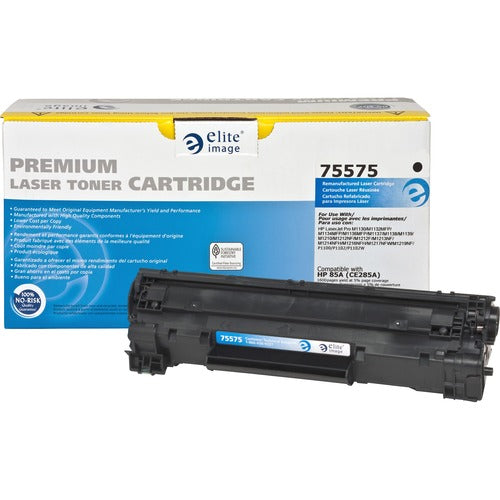 Elite Image ELI75575 Remanufactured Toner Cartridge Alternative For Hp 85A (Ce285A) - Laser - 1600 Page - 1 Each