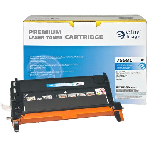 Elite Image ELI75581 Remanufactured Toner Cartridge Alternative For Dell 310-8395 - Laser - 8000 Page - 1 Each