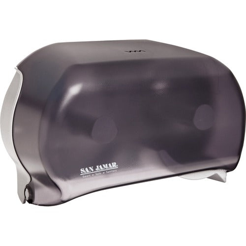 San Jamar SJMR3600TBK Dual Roll Tissue Dispenser