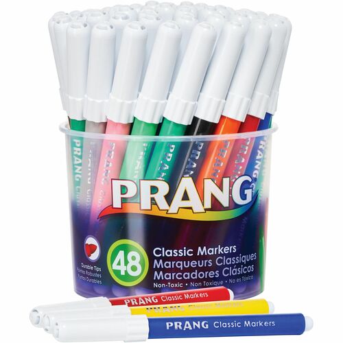 Prang DIX80848 Classic Bullet Tip Art Markers