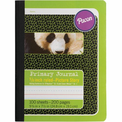 Pacon® PAC2428 Primary Journal Composition Books