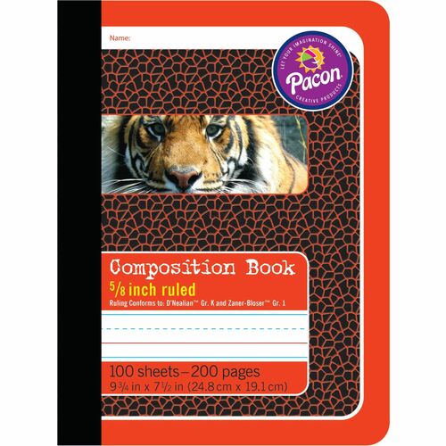 Pacon® PAC2427 Primary Journal Dotted Midline Comp Book