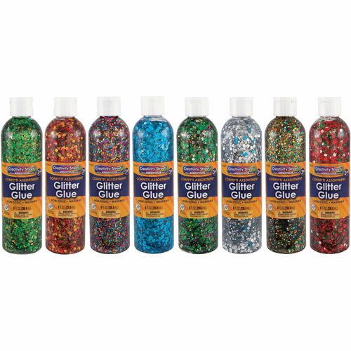 Creativity Street PAC8562 Classroom Size Glitter Chips