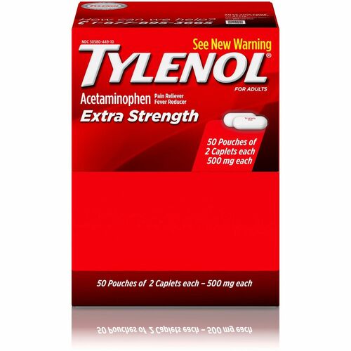 Tylenol JOJ44910 Extra Strength Caplets