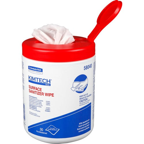 KIMTECH KCC58040 Prep Surface Sanitizer Wipes