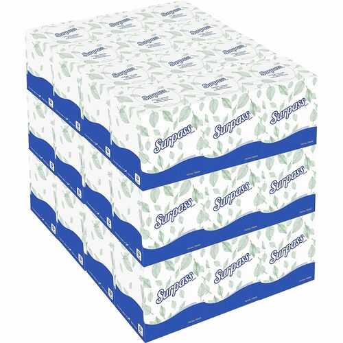 Surpass KCC21320 Facial Tissue Cube for Business