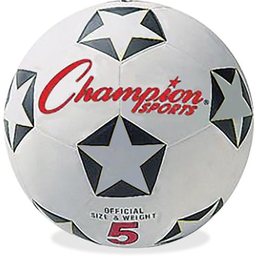 Champion Sports CSISRB5 Rubber Soccer Ball Size 5
