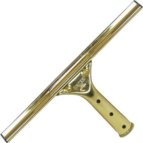Unger UNGGS300 12" GoldenClip Brass Squeegee