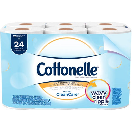 Cottonelle KCC12456 Clean Care Bathroom Tissue