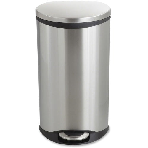 Safco SAF9902SS Ellipse Hands Free Step-On Receptacle