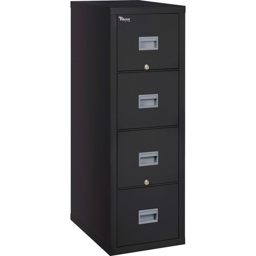 FireKing FIR4P2131CBL Patriot Series 4-Drawer Vertical Fire Files