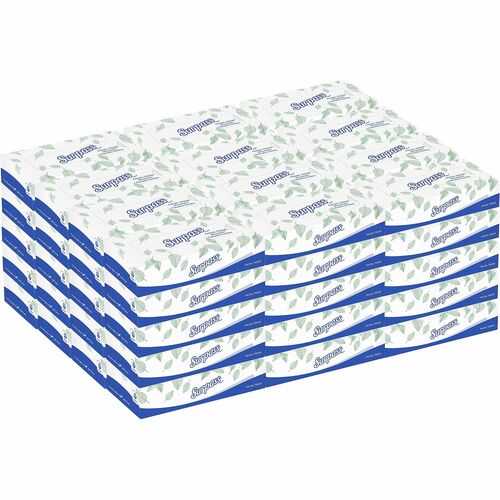 Surpass KCC21390 Flat Box Facial Tissue for Business
