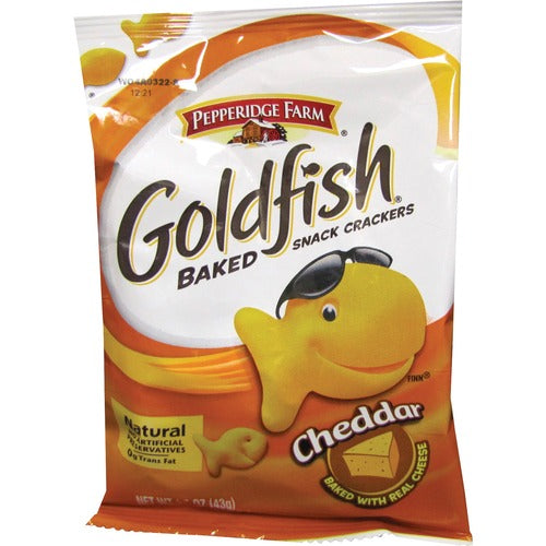 Pepperidge Farm CAM13539 Farm Goldfish Baked Snack Crackers